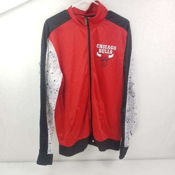 chicago bulls zip up jacket